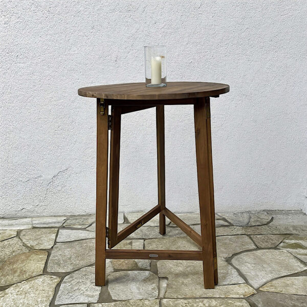 Holz Stehtisch, braun
