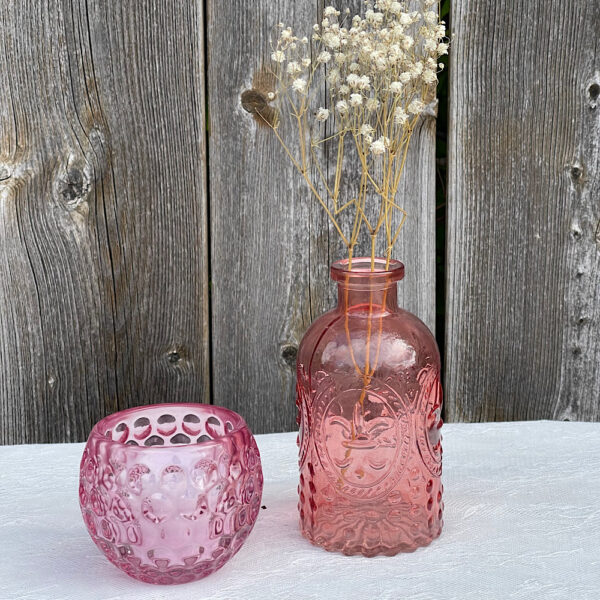 Vase, rosa