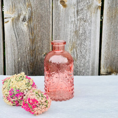 Vase, rosa